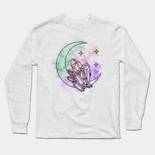 Lunar Crystals Long Sleeve T-Shirt